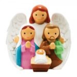 Nativity scene with Guardian Angel