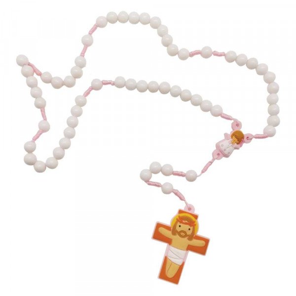 Rosary Guardian Angel (Pink)