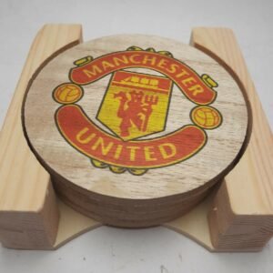 Printed Wooden Coasters - Football Theme