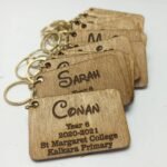 Engraved Keychains - Disney theme - Class