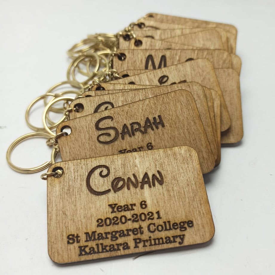Engraved Keychains - Disney theme - Class