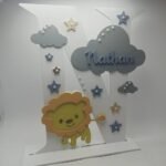 Standing Initial - Baby Lion