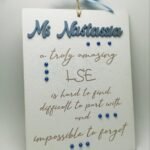 Hanging Wooden Plaque - Appreciation LSE - (3 sizes available)