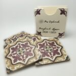 Printed Square Coaster Set x6