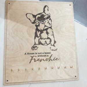 Key Organizer - Pet Theme - 35x40cm - Including 10 hooks