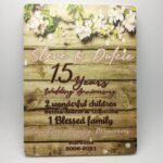 Personalised Hanging Sign - Anniversary Theme -  21x29.7cm