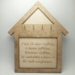 Key Organizer - F'din id-dar... - 21 x 25cm - Including 4 hooks
