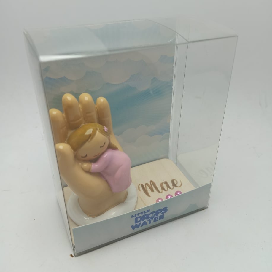 Guardian Angel with baby in hand (pink clothes) - Image 4