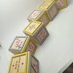 Baby Blocks - Flowers Theme