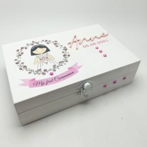 My First Communion Wooden Box - 18x12x5cm