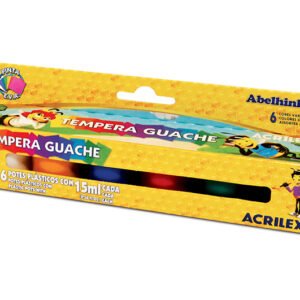 SET 6 TEMPERA POSTER COLORS 30ML 02206 ACRILEX