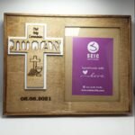 Large Frame with Large Cross - First Holy Communion