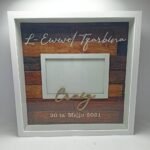 L-ewwel Tqarbina Square Frame with Glass - 25x25x4cm