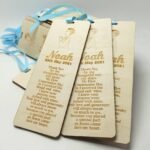 First Holy Communion - Wood Souvenir Bookmark - 14.7x5.5cm