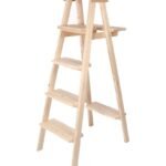 Large Wooden Ladder Display - Hire