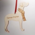 Personalised German Pointer Decoration