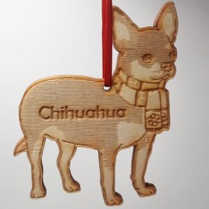 Personalised Chihuahua Decoration