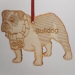 Personalised Bulldog Pointer Decoration