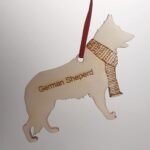 Personalised German Sheperd Pointer Decoration