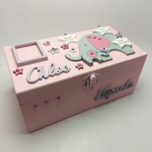 Keepsake Box - Elephant Theme Girl/Boy