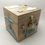 Money box with lock - Adventure Theme