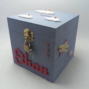 Money box in Blue  - Planes Theme