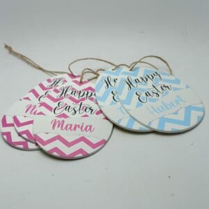 Personalised Printed Easter Egg - Design007