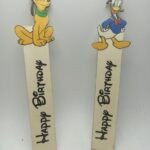 Birthday Bookmarks - Cartoon Characters