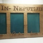 Neputijiet Frame - x4 - Wax finish or coloured