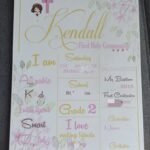 Large Baby Wall Plaque