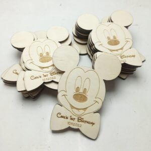 Mickey / Minnie Personalised Wooden Magnets