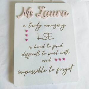 Hanging Wooden Plaque - Truly Amazing LSE - (3 sizes available)