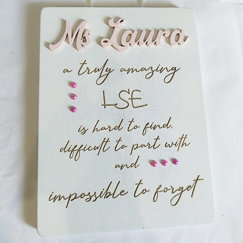 Hanging Wooden Plaque - Truly Amazing LSE - (3 sizes available)
