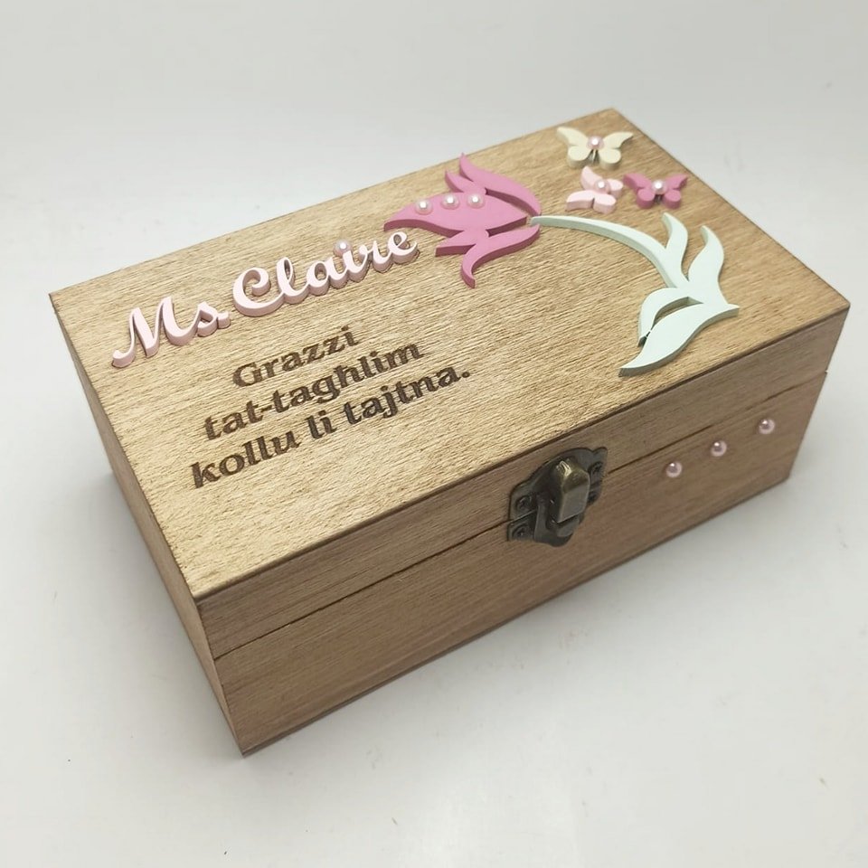 Keepsake Box - Flower Theme