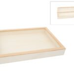 WOODEN BOX 50X36X6CM