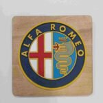 Wooden Customised Logo Sign - 20x20cm