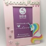 Pink Frame - Unicorn Theme