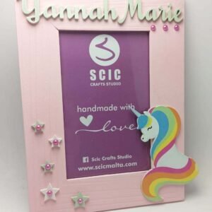 Pink Frame - Unicorn Theme