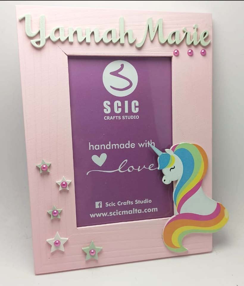Pink Frame - Unicorn Theme
