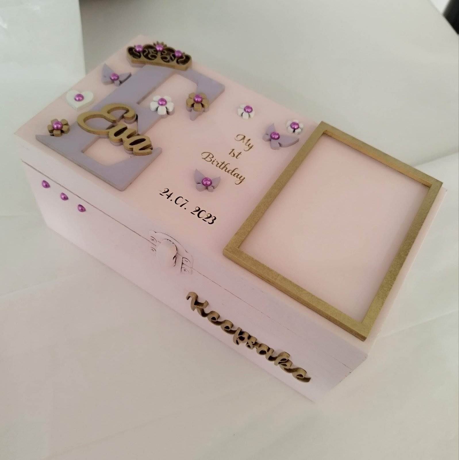 Keepsake Box - Queen Theme & Photo - Image 2