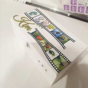 Keepsake Box with Film Reel & Photos