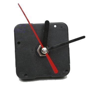CLOCK MACHINE 5.5x5.5cm (sec:7.5cm; hou:3.2cm; min:4.3cm)