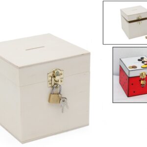 MONEYBOX 12.5X12.5X12.5CM