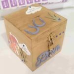 Money box with lock - Horses Theme