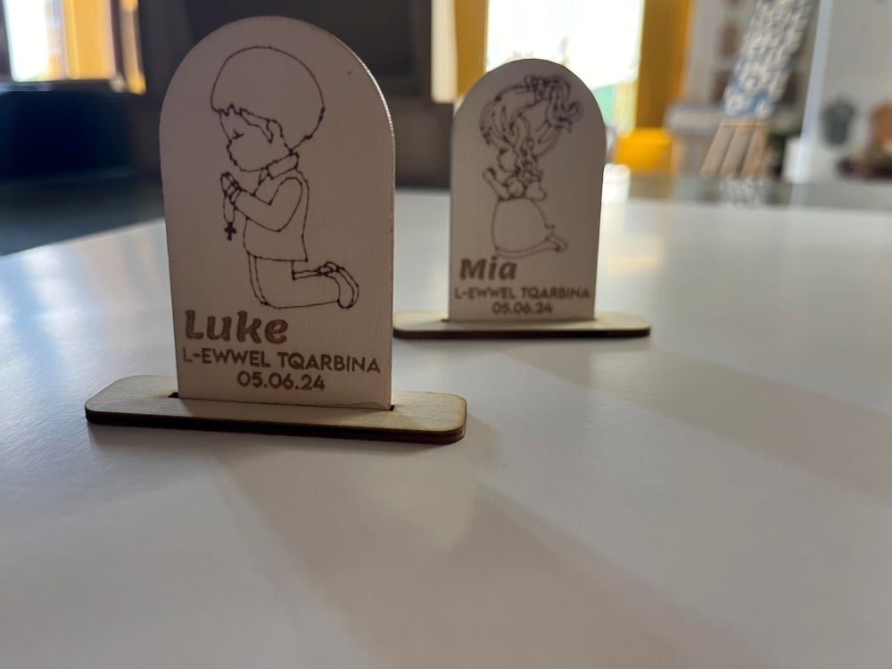 Holy Communion Freestanding Plaque - Small - Image 3