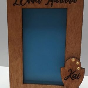 L-ewwel Tqarbina Wooden Frame