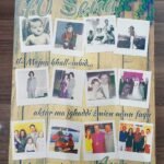 A3 Wooden Plaque With Photos - Birthday Gift