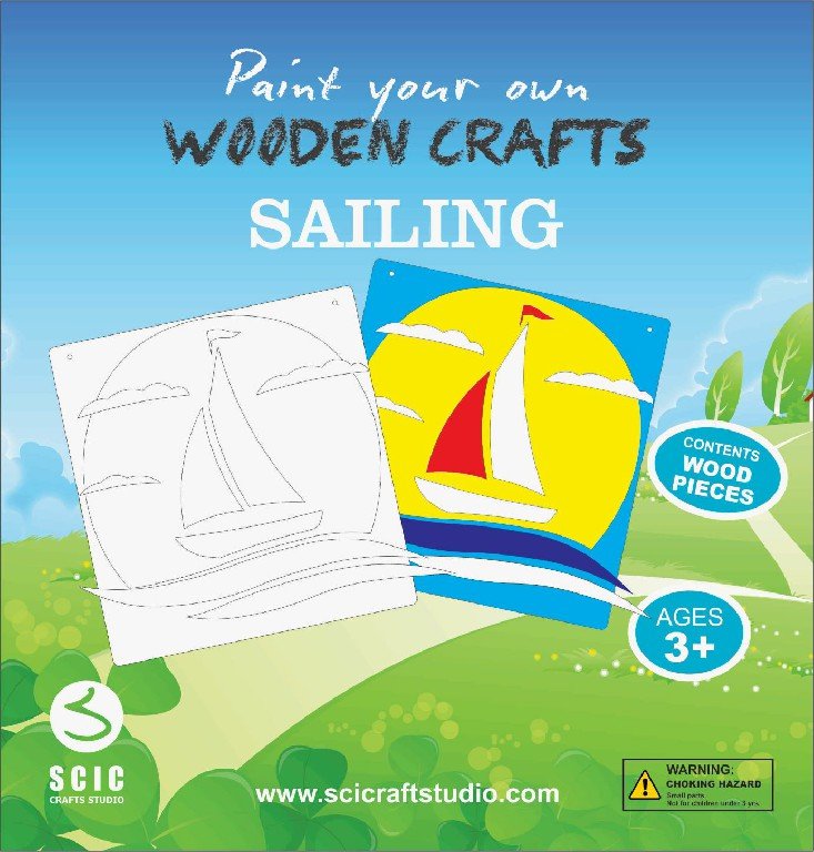 Paint Your Own Wooden Crafts Set - Image 7
