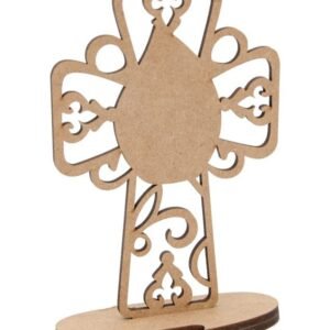 CROSS 8.9X13.6X0.3CM WITH BASE 10X4.4X0.3CM