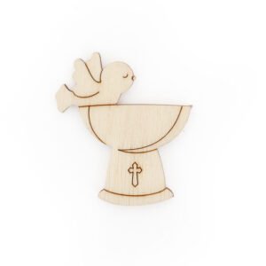 BAPTISMAL FONTS 4.4X5X0.3CM